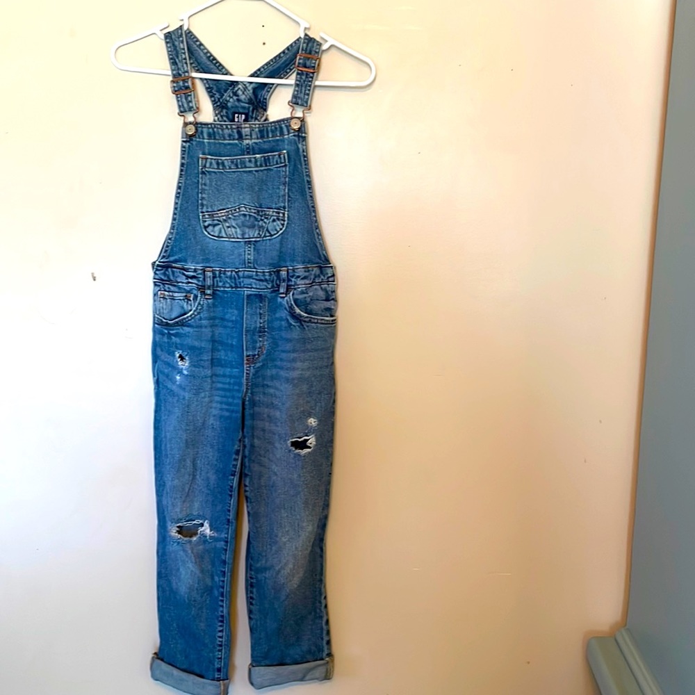 Gap Denim distressed Girls Overalls